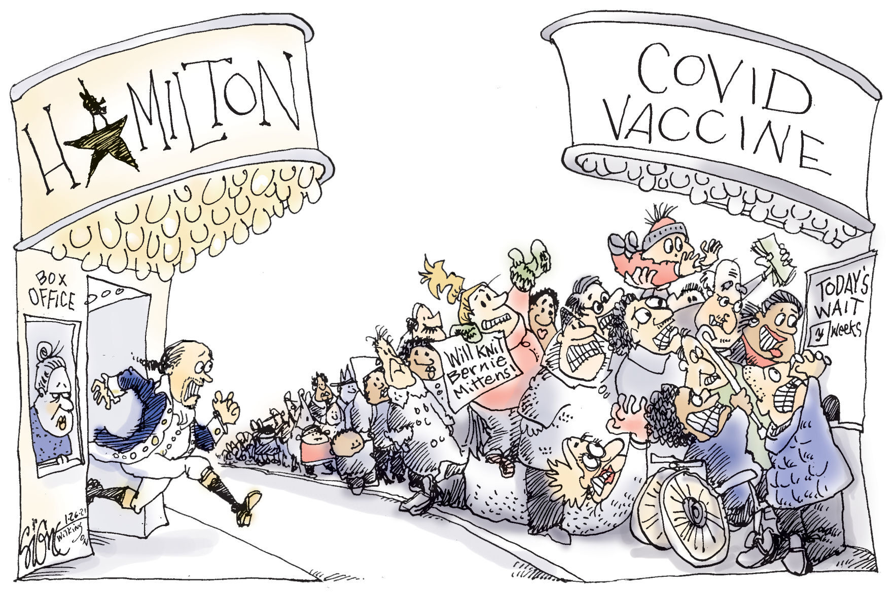 Signe Wilkinson cartoon